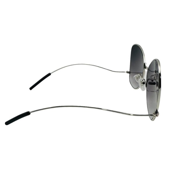 9144 | Silver Frame Butterfly Lens Sunglasses - Picture 3 of 5